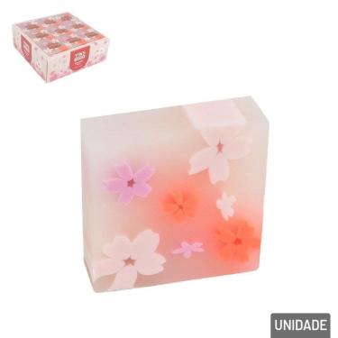 Imagem de Borracha Escolar 36 Peças Design de Flores Colors - Tudo em Caixa