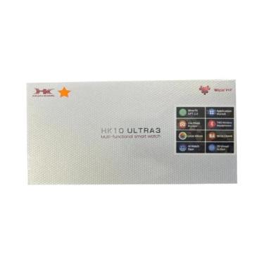 Imagem de Relógio Inteligente AMOLED Ultra 3 Gen5 HK10 Com Monitoramento De Saúd