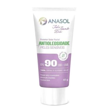 Imagem de Protetor Solar Facial Antioleosidade Sensitive Fps90 Anasol