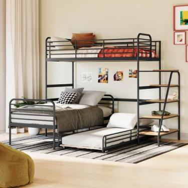 Imagem de Treliche com Escada Lateral em Ferro Aço Carbono Tubular Teko Casatema