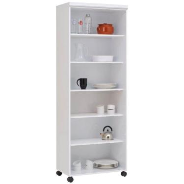 Imagem de Armario Multiuso Com 5 Prateleiras 1311 Ilan Branca