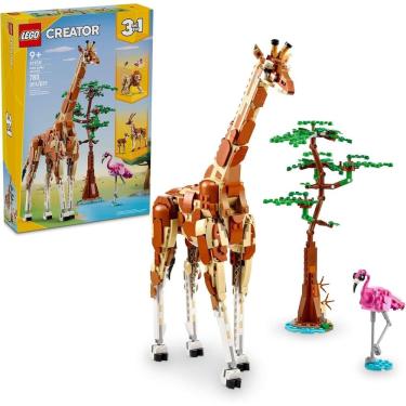 Imagem de Lego Creator 3 em 1 Animais Selvagens do Safari 780 Pç 31150