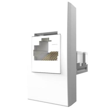 Imagem de Módulo tomada p/ rede de computadores RJ45 Cat. 6 Módulo Pro Alumbra