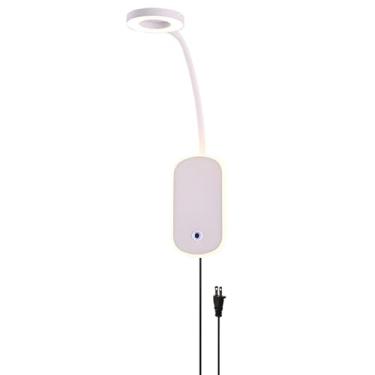 Imagem de LUMINFLY Luminária de parede de coruja LED, lâmpada de leitura regulável por toque com carregador USB, 20 modos, CRI 95+, ideal para quartos, beliches, hotéis
