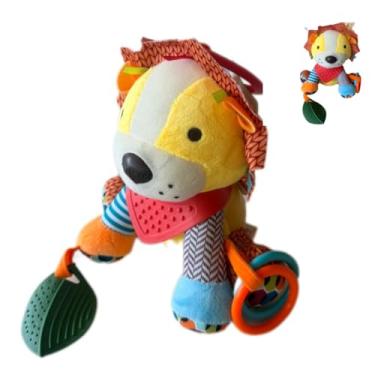 Imagem de Pelúcia Sensorial infantil Conforto de bebê (Leão)