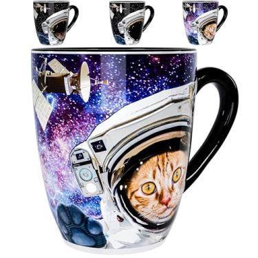 Imagem de Dream 8 Design - Caneca de café, caneca que muda de cor preta e branca para cor, canecas de café com mudança de calor de cerâmica para chá e café, canecas de café que mudam de cor sem chumbo, 10 cm x