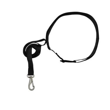 Imagem de Guia Retrátil para Cães de Pequeno Porte, Preto, Regulável, 300cm, Mãos Livres com Trava de Segurança