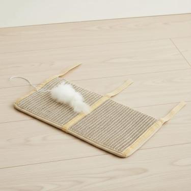 Imagem de Tapete arranhador para gatos, brinquedo de animais de proteção de móveis, de perna de cadeira para gatos, para raças pequenas, médias, grandes, apartamentos, aluguel de casa, sala de estar