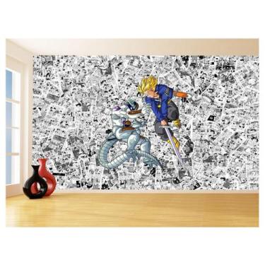 Imagem de Papel De Parede Dragon Ball Goku Vegeta Anime 3,5M Dbz172 - Você Decor