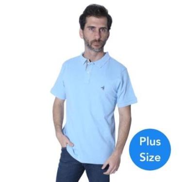 Imagem de Camisa Polo Hipica Plus Size Player Classic Elastano Masculina-Masculino