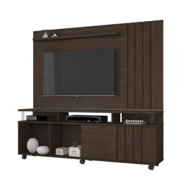 Imagem de Conjunto Atraente para TV  JCM Móveis - JCM Movelaria, Café