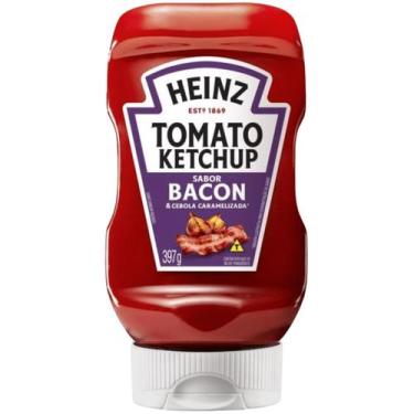 Imagem de Ketchup Heinz 397g Bacon Cebola Caramelizada Molho Ingredientes Natura