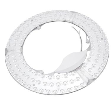 Imagem de Jiawu Kit de Módulo de Luz de Ventilador de Teto LED Solução de Iluminação Regulável de Iluminação Uniforme para Acessórios de Ventilador de Teto (120 W)