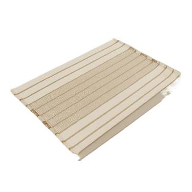 Imagem de Conjunto De Toalhas De Mesa De AlgodãO - Toalhas De Mesa, Toalhas De Mesa De Tecido, DecoraçãO Elegante(Bege listrado)