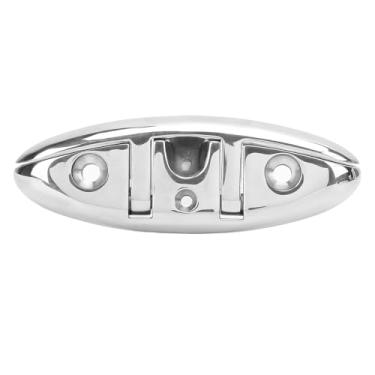 Imagem de LiebeWH Grampo de Barco Dobrável, Aço Inoxidável 316 Com Acabamento Altamente Polido, Ideal para Iates e Trailers, Grampo de Doca Dobrável Durável de 6 Polegadas