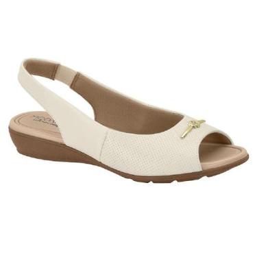 Imagem de Sandalia modare ultraconforto ref 7127.253.27033 feminino, 36, Branco 