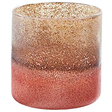 Imagem de Vaso de vidro para decoração de vaso de flores, decoração de sala de estar de casa americana, leve, luxuoso, arranjo de flores secas, vaso de vidro, feito à mão, com bolhas, fluxo artificial