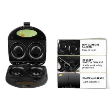 Imagem de Super Máquina 2 Donuts Extra Grande 10Cm Profissional 220V