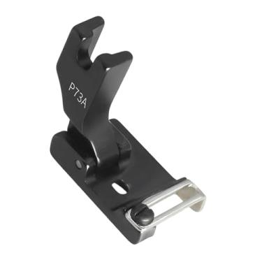 Imagem de Fancyes Calcador para máquina de costura, peça multifuncional para roteamento de fita e guia de borda, fácil de instalar, ideal para roupas, bolsas e artigos