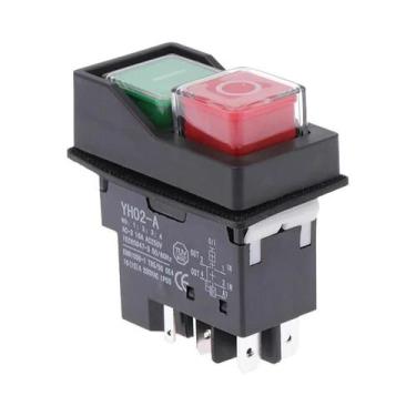 Imagem de Interruptor De Botão Eletromagnético À Prova d'Água 4Pin 5Pin IP55 Par