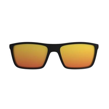 Imagem de Clip On Para Armação Hb Switch 0379  Fosco Lente Vermelha Espelhada Polarizada-Unissex