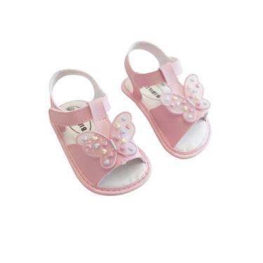 Imagem de Sandália Menina Borboleta Rosa Ref.1136 - Bibi Lili, 17