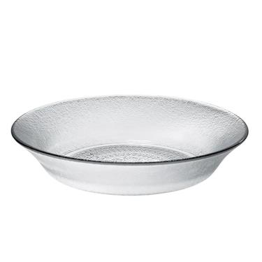 Imagem de Prato Fundo De Vidro Acquamarine Transparente 19,5cm Class Home