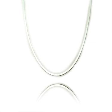 Imagem de Colar Laminado Prata Legitima 925