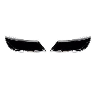 Imagem de Auto frente farol capa de vidro transparente faróis abajur lâmpada escudo máscaras compatível com skoda octavia mk2 1z faelift 2010-2014