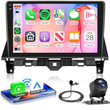 Imagem de Rádio veicular 4 núcleos 4G + 64G Android 15 para Honda Accord 2008-2013, Rimoody Car Stereo Wireless Carplay Andorid Auto Mirror Link 10'' INCELL Touchscreen GPS WiFi Bluetooth 5.0 FM/RDS EQ SWC