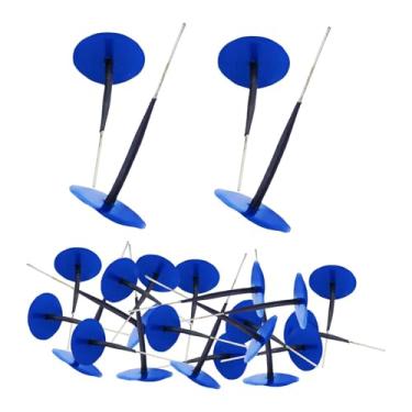 Imagem de KiBcsLic Kit com 24 remendos de reparo de pneus em formato de cogumelo. Substitui remendos de pneus comuns em bicicletas, carros, ônibus e motos, 3 Mm X 3.5 Cm