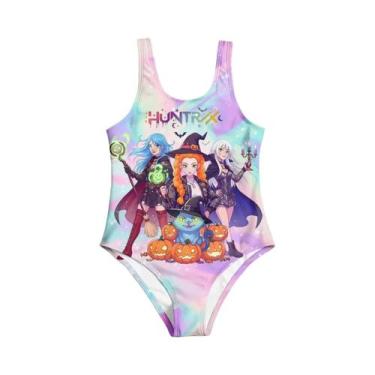 Imagem de Maiô Feminino Kpop Demon Hunter, Peça Única, Verão, Estampa 3D, Moda P