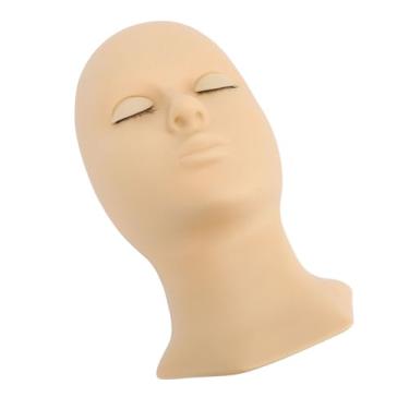 Imagem de Yinhing Manequim de Cílios de Pálpebra Com Dobra Dupla Modelo de Prática de Simulação de Pálpebra Removível de Silicone para Treinamento de Cosmetologia de Extensão de Cílios e Pele de Maquiador para Uso Profissional