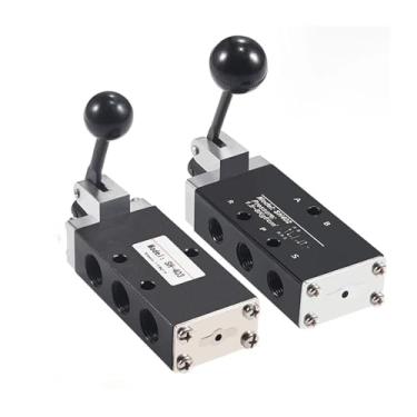 Imagem de 1 peça válvula de inversão de cinco vias de duas posições SH-402 redefinição manual SH-403 válvula manual válvula de controle manual (SH-403)