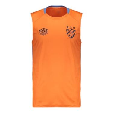 Imagem de Regata Umbro Sport Recife Treino 2025 Laranja