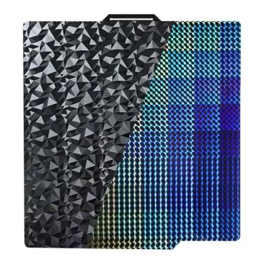 Imagem de IdeaFormer-Placa de construção 3D H1H PEO de dupla face para Bambu Lab X1 X1C X1E P1P P1S A1, chapa de aço flexível de mola Phantom H1H+Diamond PEO 257x257 mm para impressoras 3D Bambu