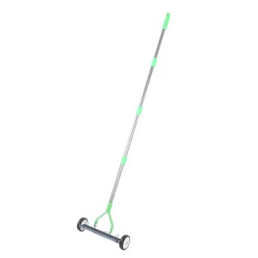 Imagem de TOPINCN Ancinho de Palha para Serviço Pesado Em Aço Inoxidável, Ancinho de Palha para Serviço Pesado, de Jardim de Metal Com Alça Ergonômica e Comprimento Ajustável, para