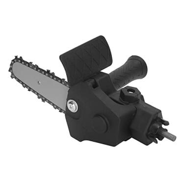 Imagem de Solinder Adaptador de Cabeça de Conversão Serra Alternativa Motosserra, Adaptador Broca Motosserra Elétrica para DIY, Fácil Montagem, Portátil e Conveniente (Para furadeira elétrica 4 pol.)