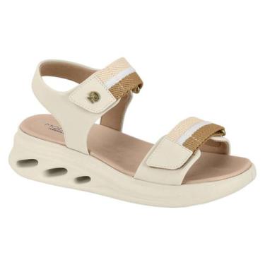 Imagem de Sandália Papete Flatform tiras autocolantes Gorgurão Modare 7215.104 -