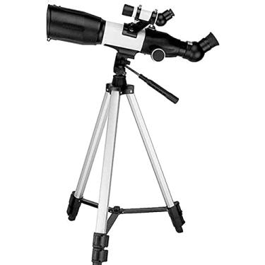 Imagem de pcagfaajmh Telescópio HD, acessórios externos, telescópios, refrator monocular, espaço, astronômico, júpiter, luna, mira para crianças, adolescentes e adultos