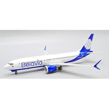 Imagem de JC Wings Belavia for Boeing B737 Max8 EW-528PA 1/200 DIECAST Aircraft Pre-Built Model