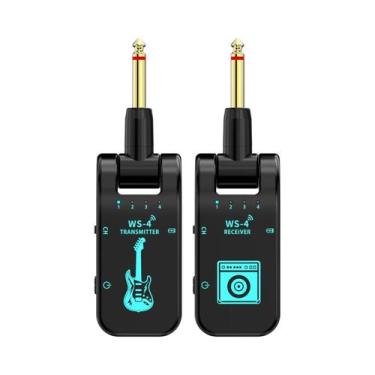 Imagem de Sistema De Guitarra Sem Fio 2.4G, Conjunto De Transmissor E Receptor P