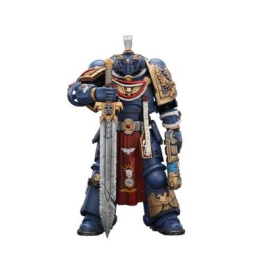 Imagem de JOYTOY Figuras de ação Warhammer 40K 12.3 cm Ultramarines Relic Primus Armour com pistola de plasma e lâmina de combate 1/18 modelo móvel estatueta colecionável para maiores de 15 anos
