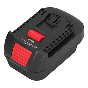 Imagem de WALFRONT Adaptador de Bateria Kit de Conversão de Energia, Conector de Latão Banhado a Níquel Com Fibra de Vidro de Nylon 66 para Ferramenta de Bateria de Lítio Boschs de 18v