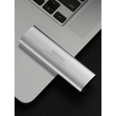 Imagem de M. 2 NVMe SSD de liga de alumínio para unidade de estado sólido, adaptador M.2 NVMe para USB, leitor de cartão SSD USB 3.2 Gen 2 (10Gbps), instalação sem ferramentas, adequado para SSDs 2230/2242/2260