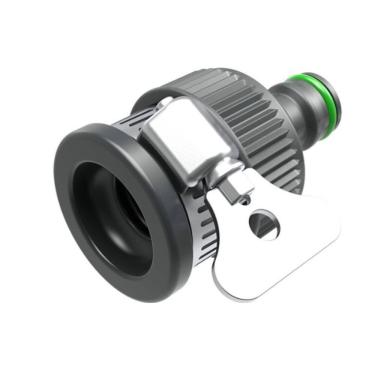 Imagem de Adaptador Fêmea De Torneira Universal Plástico Preto Geolia