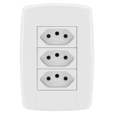 Imagem de Conjunto 3 Tomadas 20A - Ilumi Lev - 87124