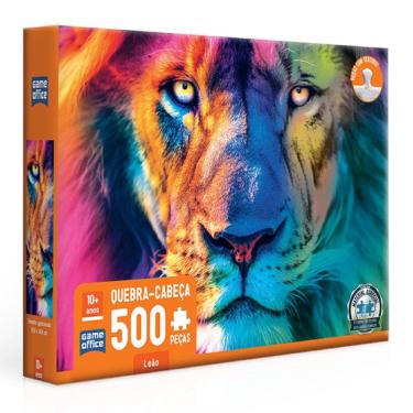 Imagem de Quebra-cabeça Leão - 500 Peças - Game Office