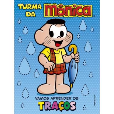 Imagem de Livro - Turma da Mônica - Vamos aprender os traços