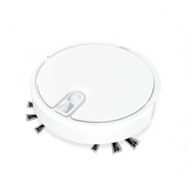 Imagem de Aspirador de pó robô Jallen Gabor com Mopagem Umidificação e Varredura Alta Eficiência Recarregável via USB - Todo -em-Um Automática Aspiração Pulverização Luzes Ambiente LED Silencioso Limpeza Profun